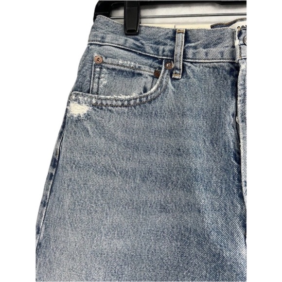 Agolde 90'S PINCH WAIST HIGH RISE STRAIGHT IN RUMINATE Size 25 - Picture 7 of 16